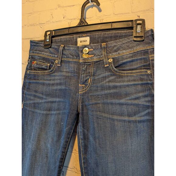 Hudson crop Ginny strait cuffed low rise capris 26" - Picture 5 of 5